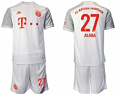 2020-21 Bayern Munich 27 ALABA Away Soccer Jersey,baseball caps,new era cap wholesale,wholesale hats